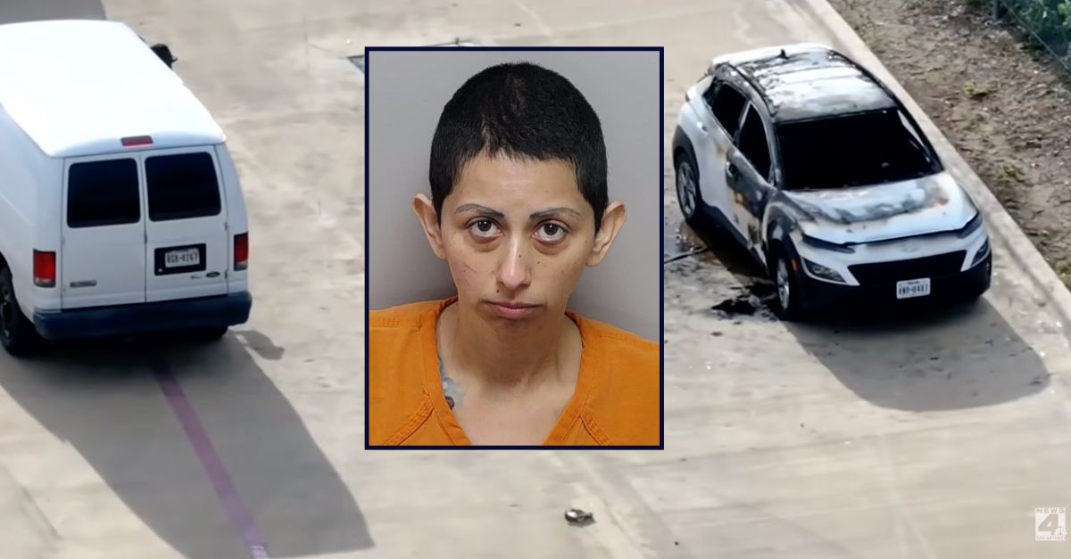 Mother charged with capital murder after 2 children found dead in burning car, police say