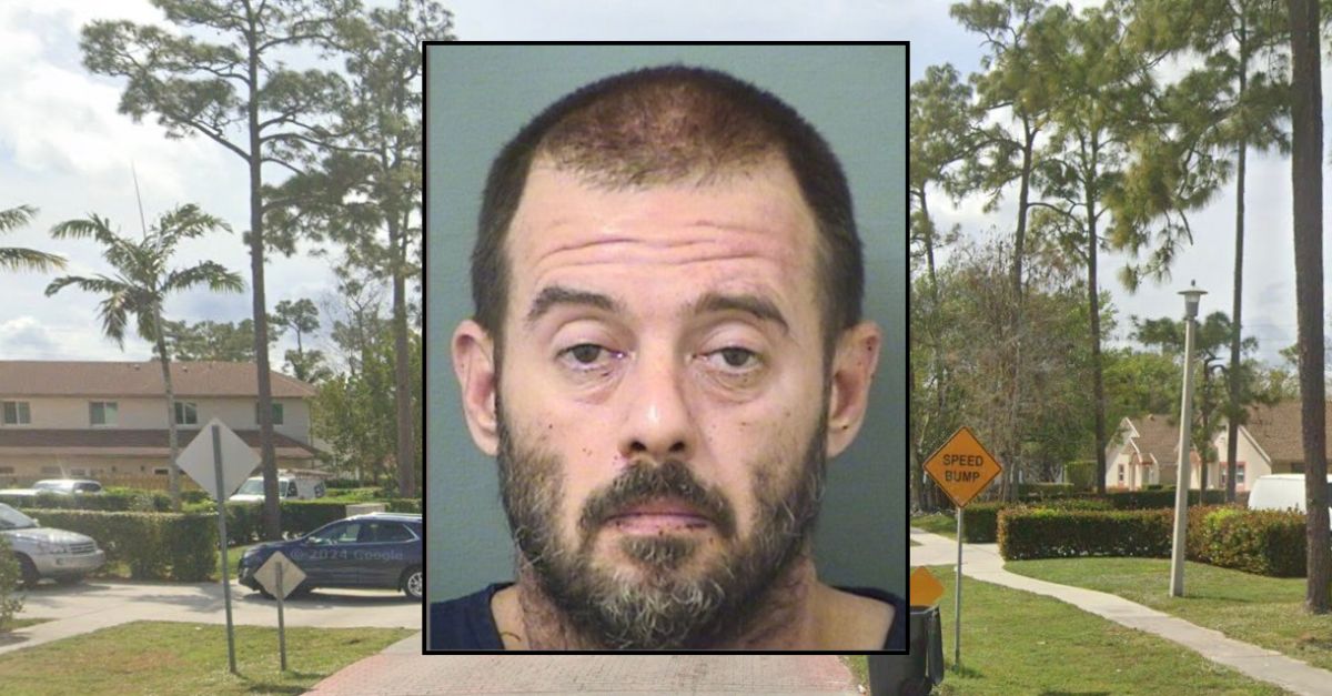 Man overheard killing his father found by police 'completely covered in blood'