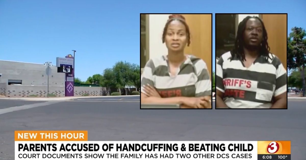 LegalWireDaily — Juvenile jail officer and his wife used duty handcuffs and tree branch to show stepson 'what happens to bad kids' after