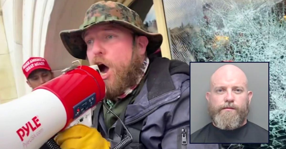 Jan. 6 rioter who claimed he 'completely changed' is going to need another pardon after threatening churchgoer with gun as he was putting kid in car: Cops