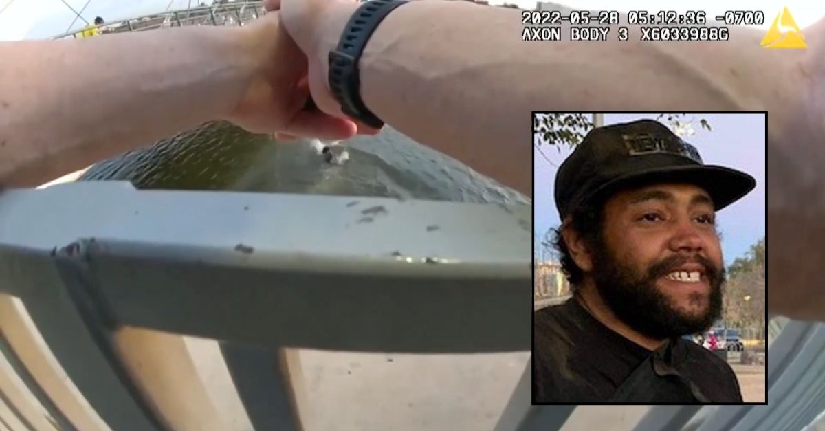 'I'm not jumping in after you': Drowning man ignored by cops as he begged for help and died in front of them, just days after police rescued a dog in same lake, lawsuit says