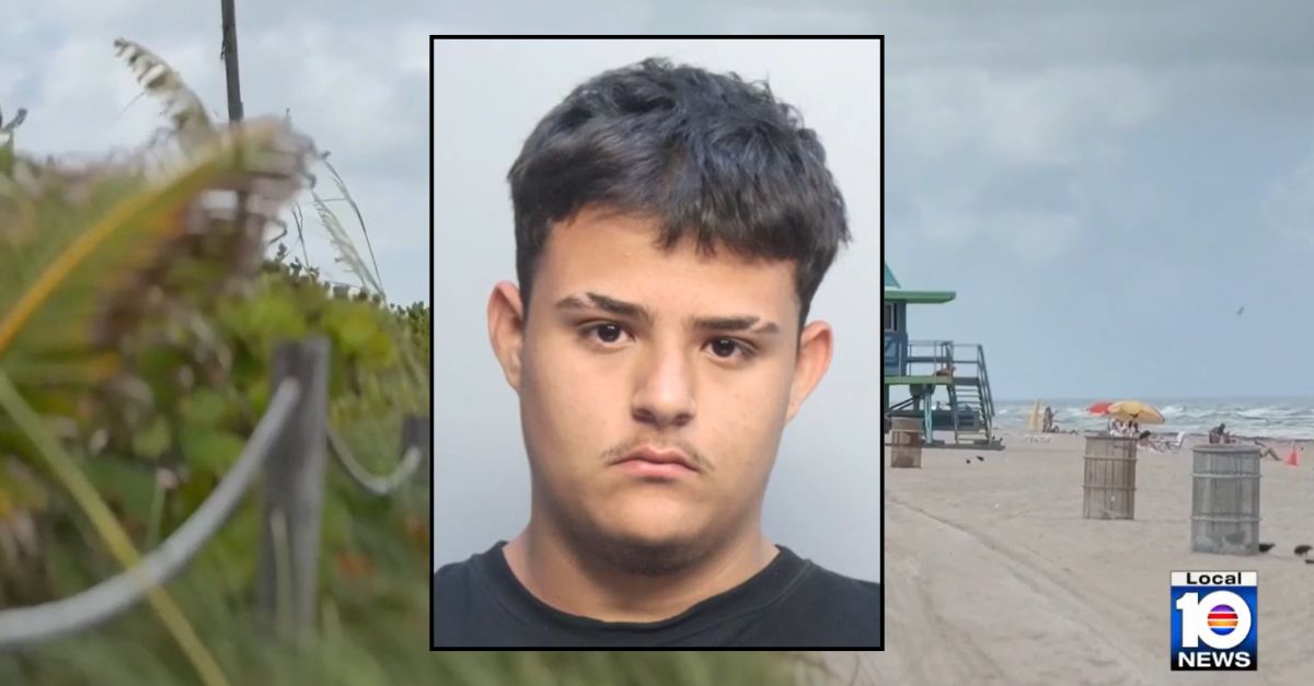 Teen who started sand fight at the beach threatened to 'gut' his friend after she fought back: Police