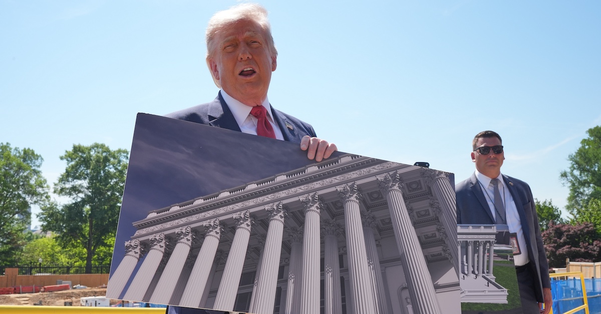 'I think that's right': DOJ lawyer agrees 'nothing can be done' if Trump suddenly bulldozes Statue of Liberty, just like East Wing