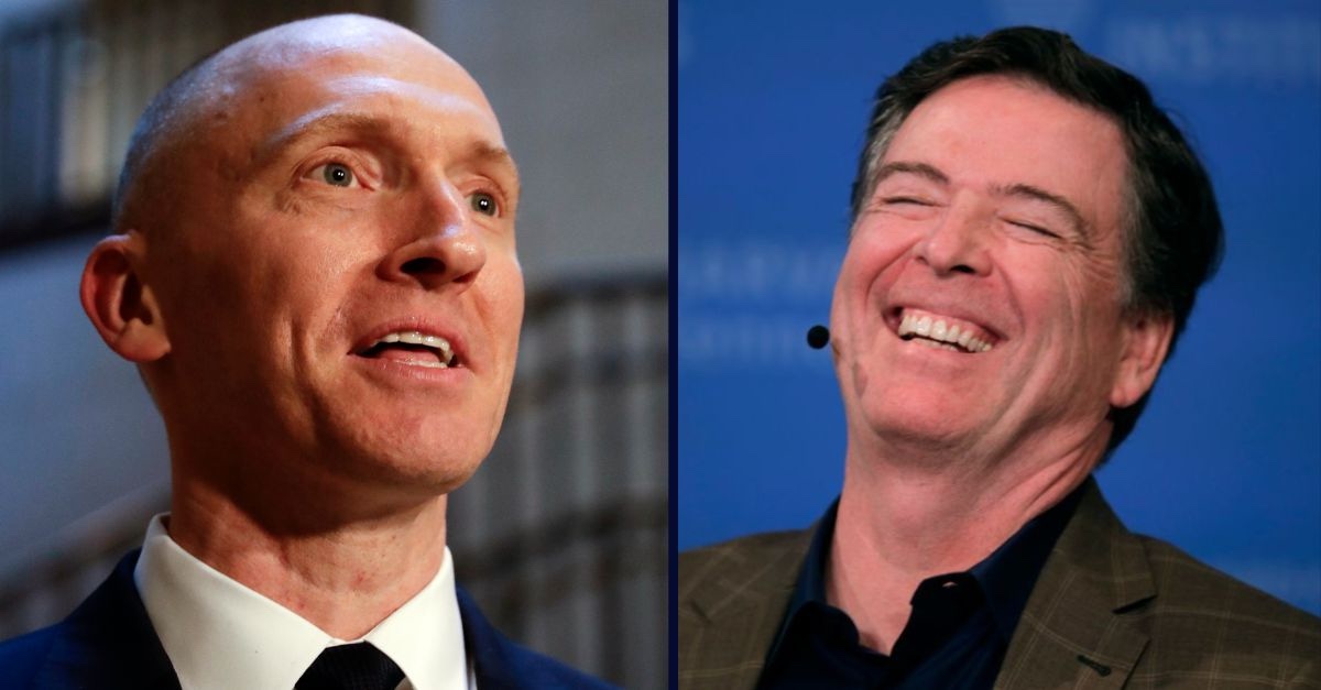 LegalWireDaily — 'Denied': SCOTUS leaves Carter Page out in the cold as ex-FBI Director Comey escapes 'unlawful surveillance' lawsuit