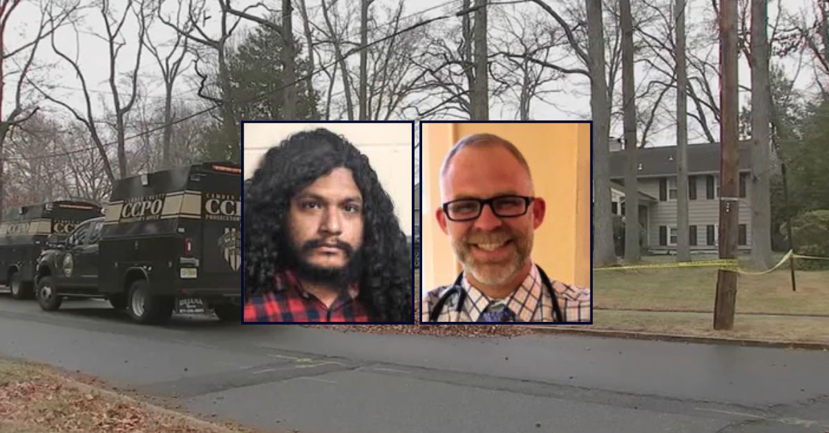 Teen finds his veterinarian dad stabbed in the head on their front lawn by man who killed him out of jealousy