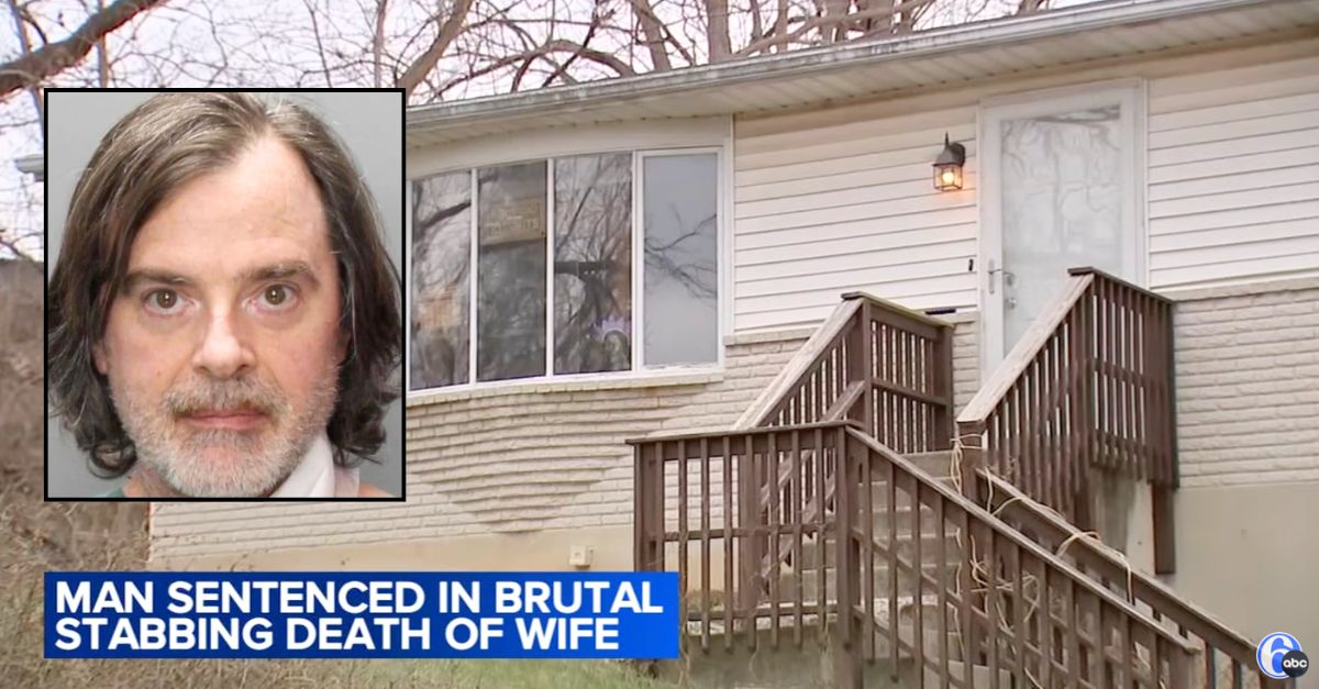 Man slit wife's throat, then hammered knife into her heart to ensure he'd finished the job
