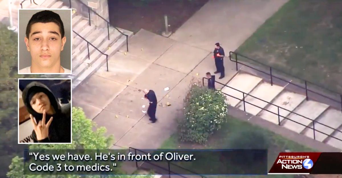 'Before laughing': 15-year-old emptied gun on other student for stealing his Beats headphones on the school steps as the day started