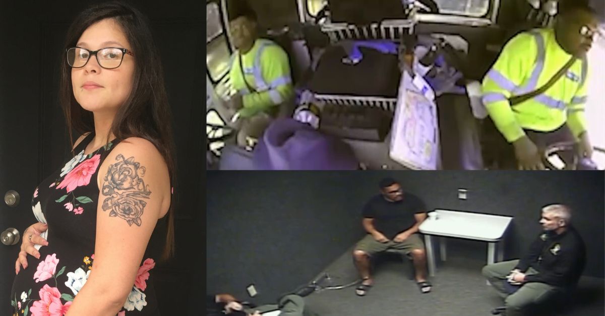 'I'm going to blow her brains out': Garbage truck driver tells nephew he has 'no other choice' but to kill 23-year-old pregnant lover — but forgot about the cab cameras