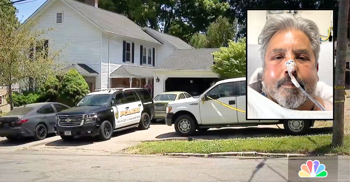 'Things got ugly': Witness seeing trail of blood leads to discovery that man stabbed his estranged wife to death and then tried to kill himself: Police