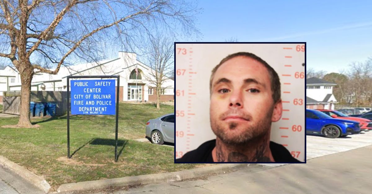 Man walked into police station to deal with an eviction and got busted for something else