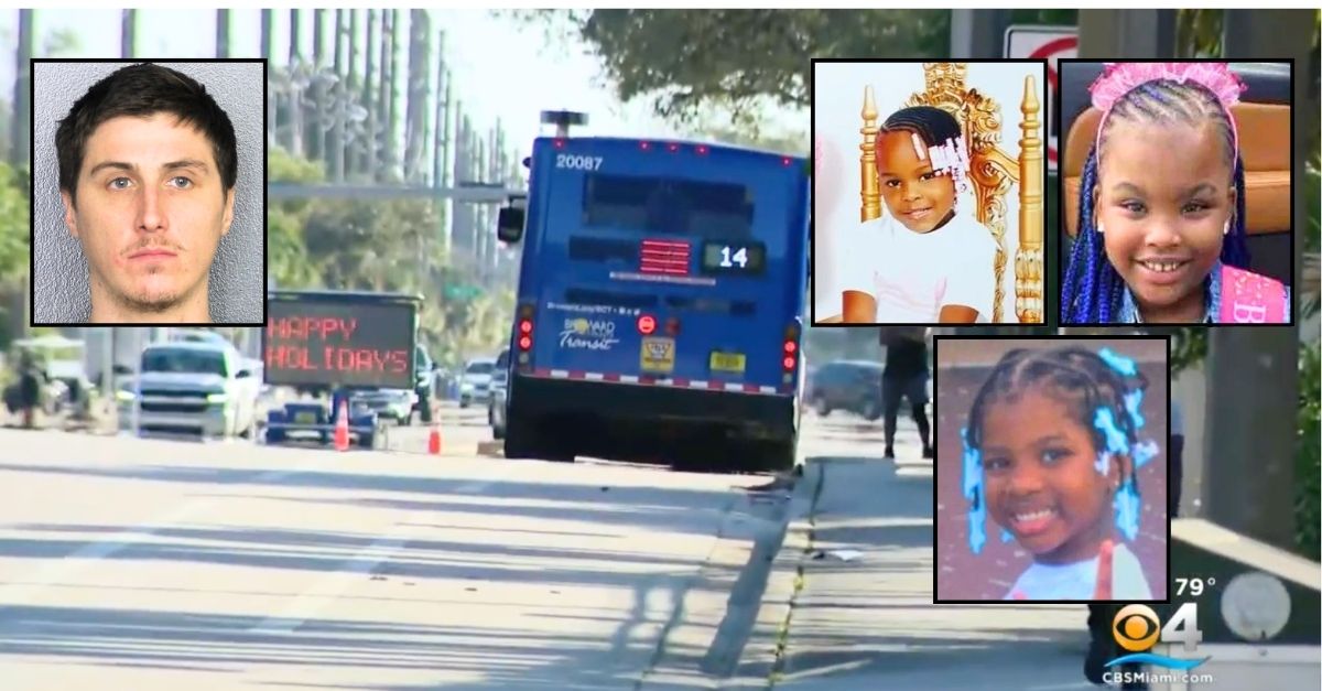 'I f— up': Honda driver heading home from Walmart annihilates 3 kids walking on sidewalk as he tries to pass county bus