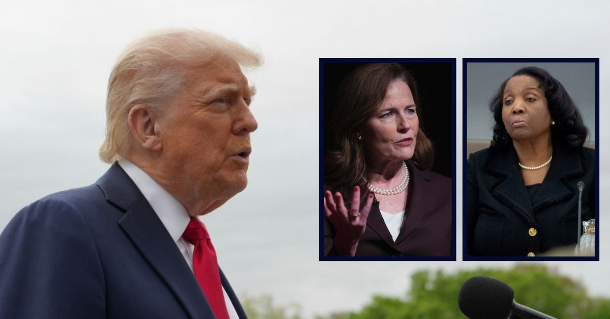 'No way to remove': Justice Barrett worries SCOTUS decision to spare Federal Reserve governor amounts to 'significant interference' with Trump's power