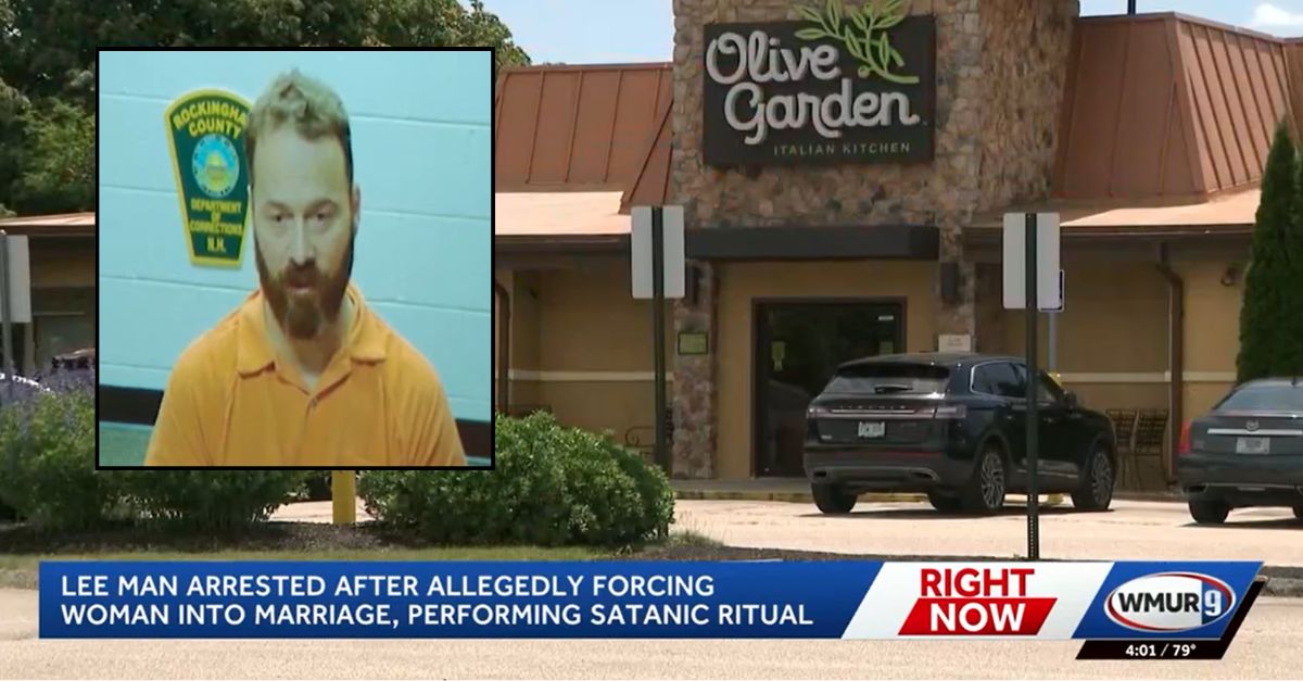Man took woman to Olive Garden after forcing her to marry him at gunpoint: Police