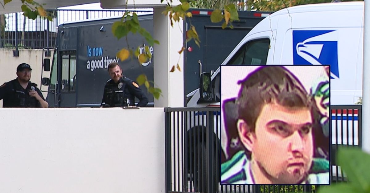 Amazon driver 'smirked' at USPS carrier, then shot him in face during mailroom fight: DOJ