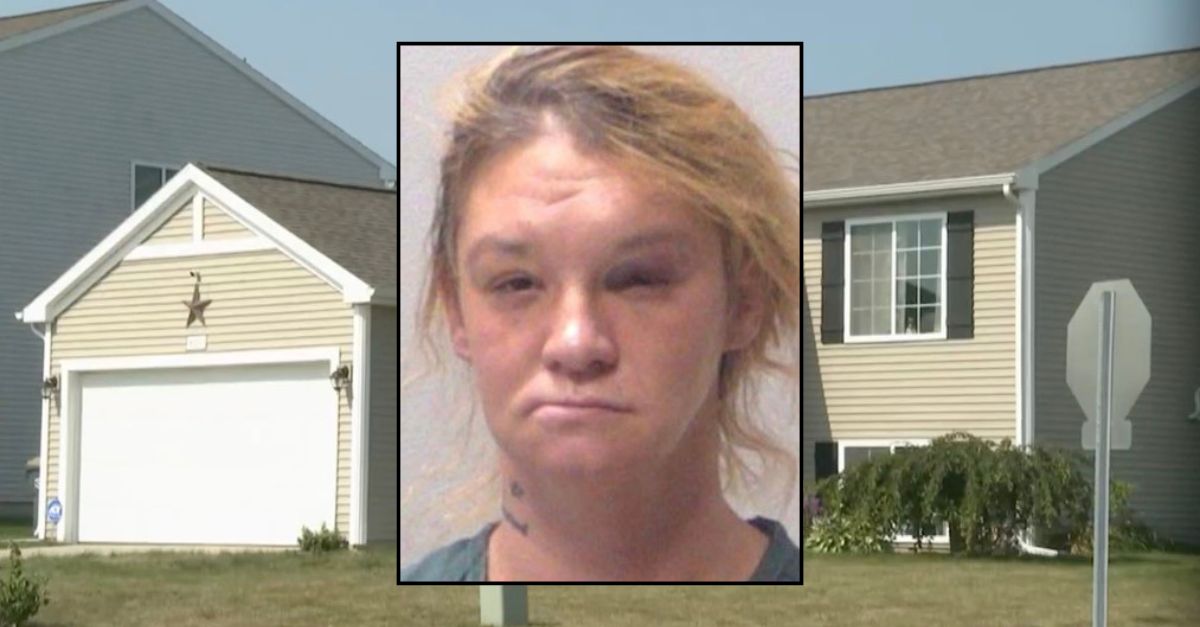 Woman found with 'bloodstains all over' after stabbing boyfriend 10 times, police say