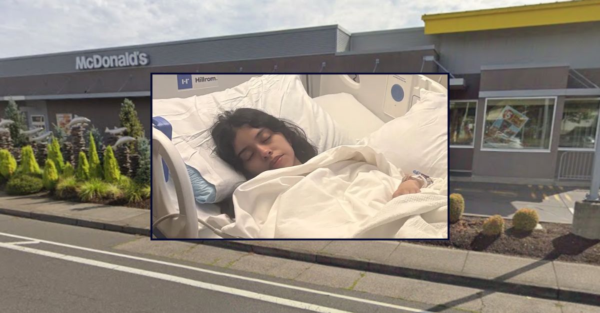 Woman describes eating breakfast at McDonald's, being struck by alleged hit-and-run driver
