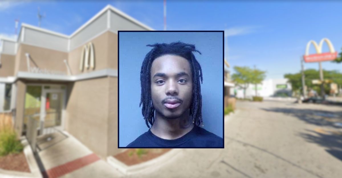 'Pop 'em, pop his a—': Man wanted in McDonald's shooting after employee tossed caramel Frappes over threats to shoot manager in the face, police say