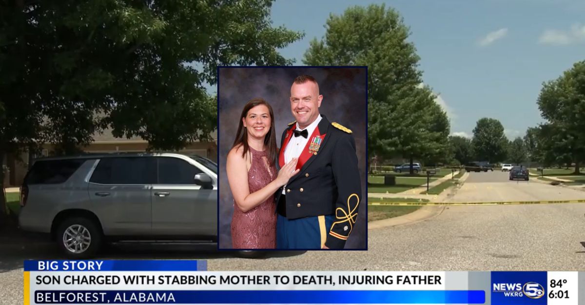 LegalWireDaily — 'There's blood on them all': Father leaves bloody handprints on neighbors' doors as he begged for help after son