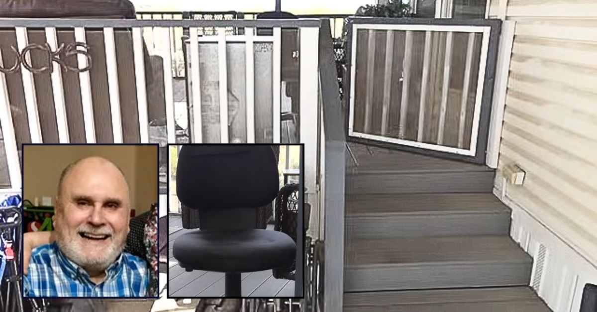 Firefighters fumbled 76-year-old man down stairs while carrying him in 'cheap roller chair' with no armrests instead of gurney, leading to vegetative state and his death: Family