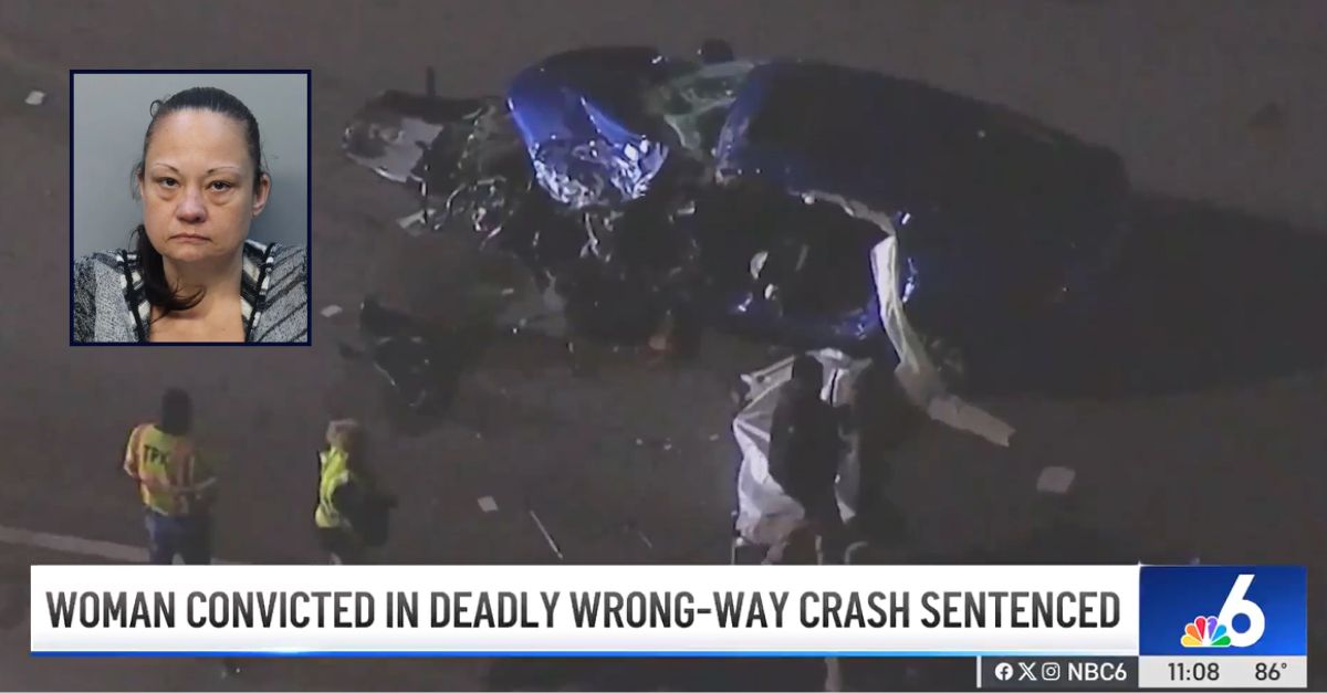 Woman drove wrong way down highway and killed paramedic who was set to start new career