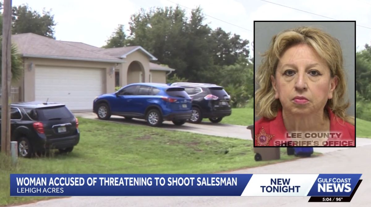 Woman pulled up to pest control salesman in her SUV to shove a gun in his face: Police