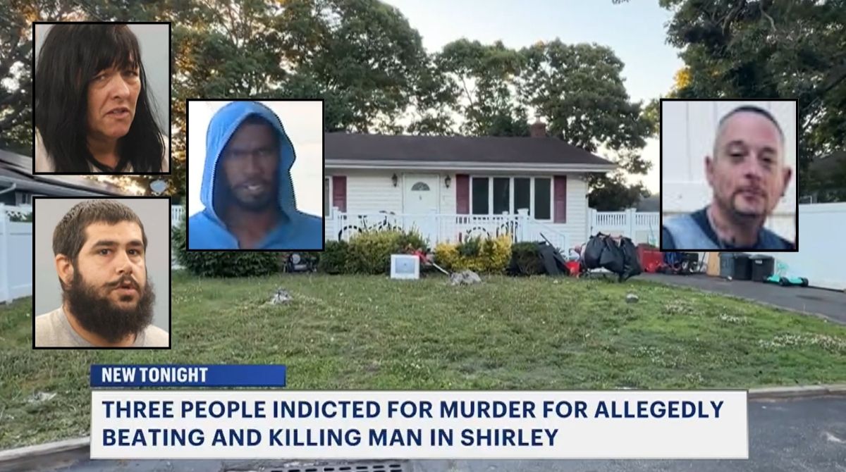 Man beaten to death by 3 people including his ex and roommate who pummeled him with dumbbells, a baseball bat and a TV: DA