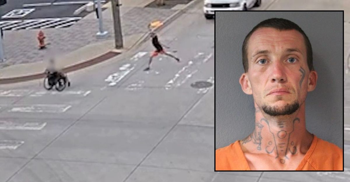 Man threw Molotov cocktail at stranger in wheelchair, then tipped victim into flames: Police