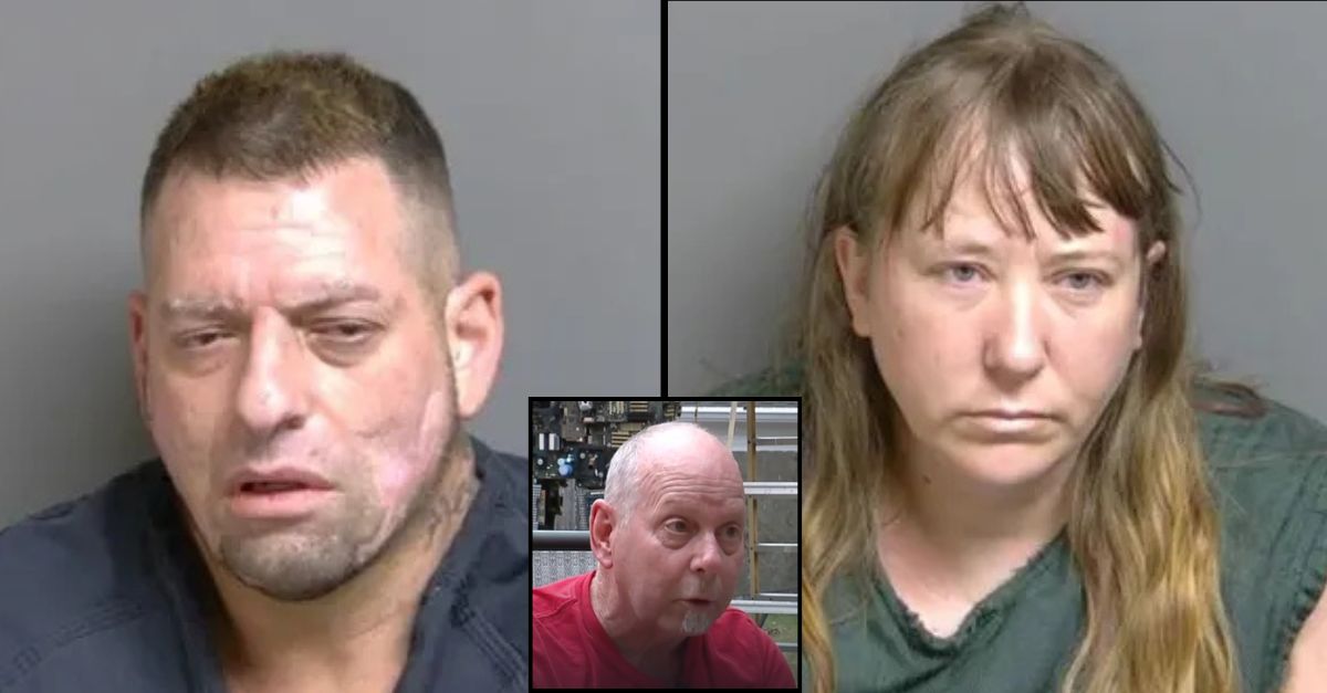 Couple tossed explosive device inscribed with 'BYE BYE' into elderly neighbor's yard: Police