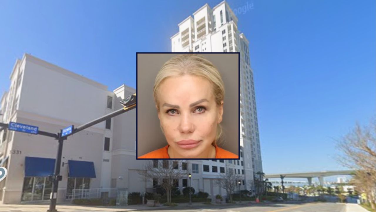 Woman knocks boyfriend out cold when she whacks him in the head with a laptop during a cheating argument at waterfront high-rise, cops say