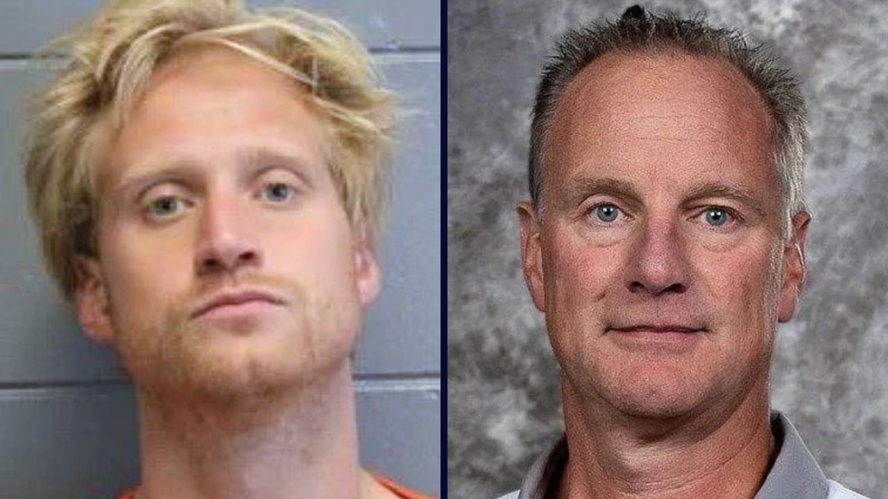 Son tells cops looking for his dad 'I killed him' and that he's 'been dead for over an hour' in family laundry room with a 'tarp' draped over him: DA