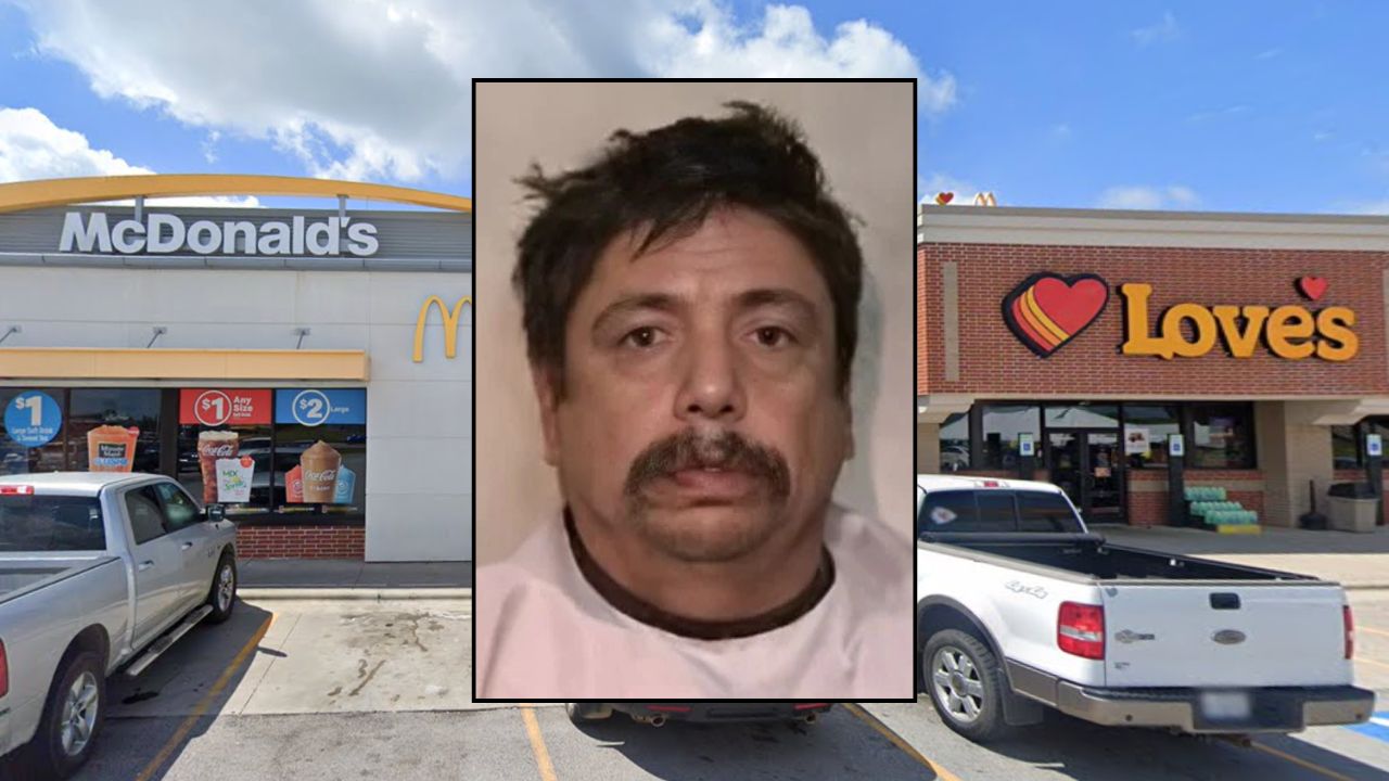 Man accused of abducting 3-year-old at truck stop McDonald's told toddler, 'Tell your grandparents goodbye' as he tried to leave: Police